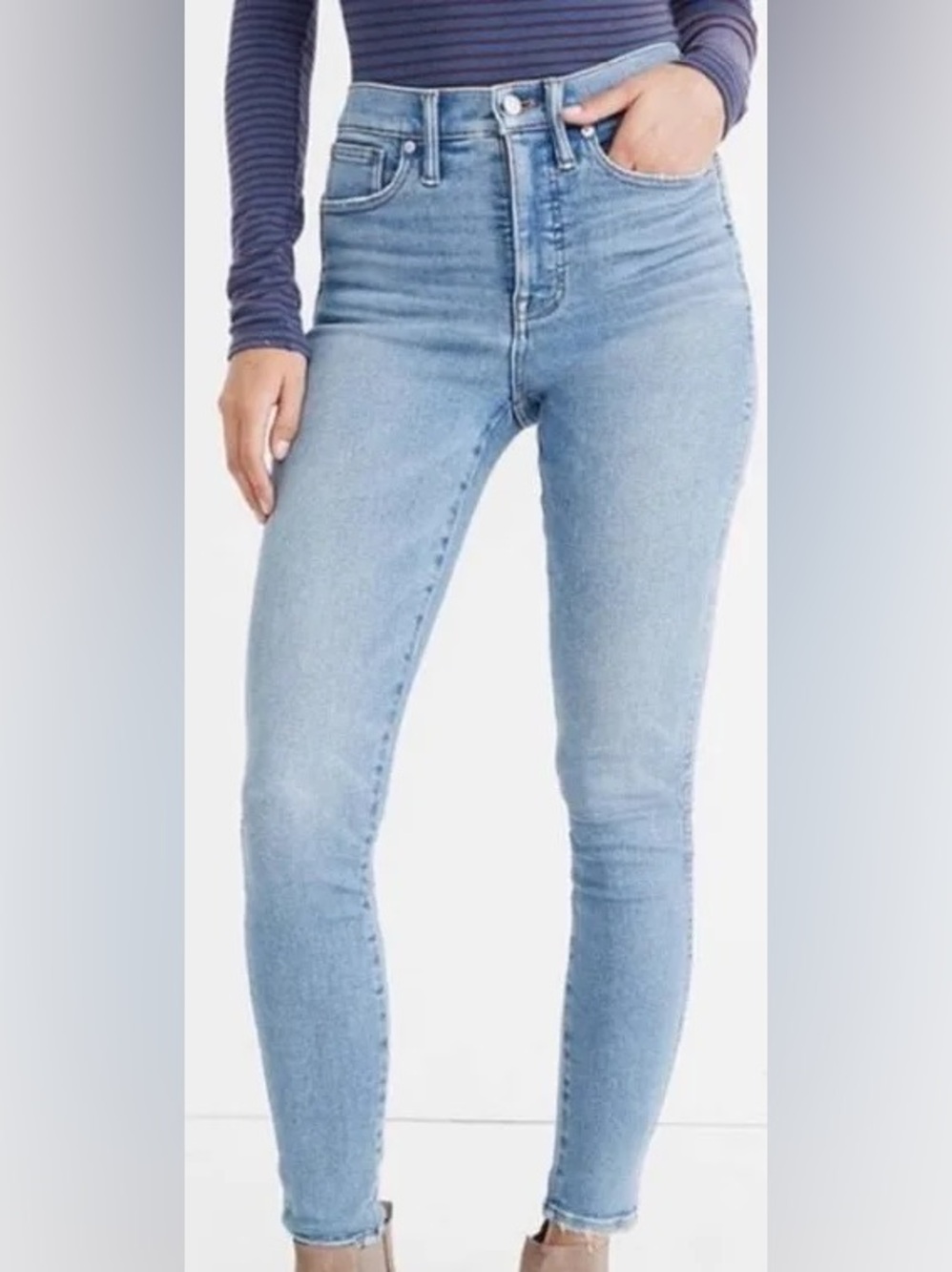 Madewell - 9” High Rise Skinny Jeans